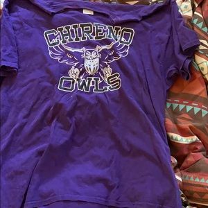 Purple school shirt